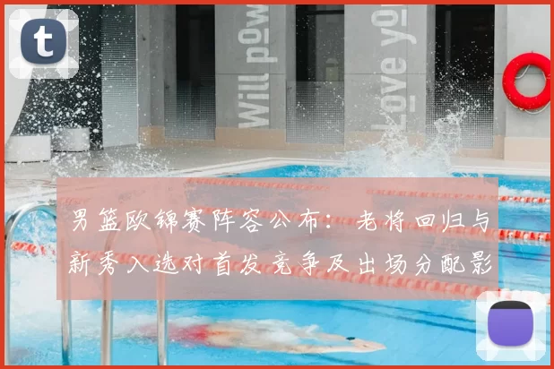 男篮欧锦赛阵容公布：老将回归与新秀入选对首发竞争及出场分配影响